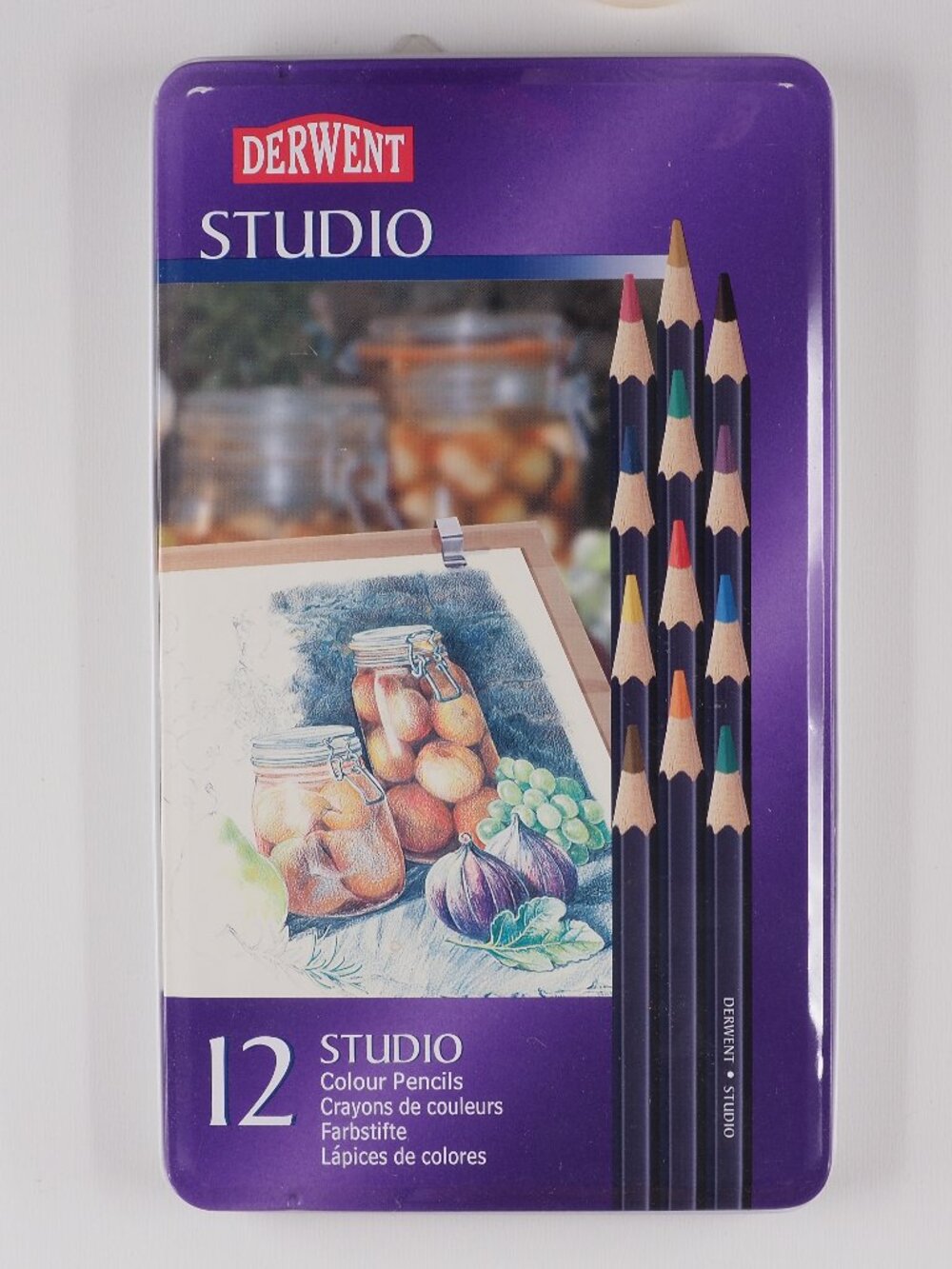 DERWENT Art supplies set vintage STUDIO pencils 12 set